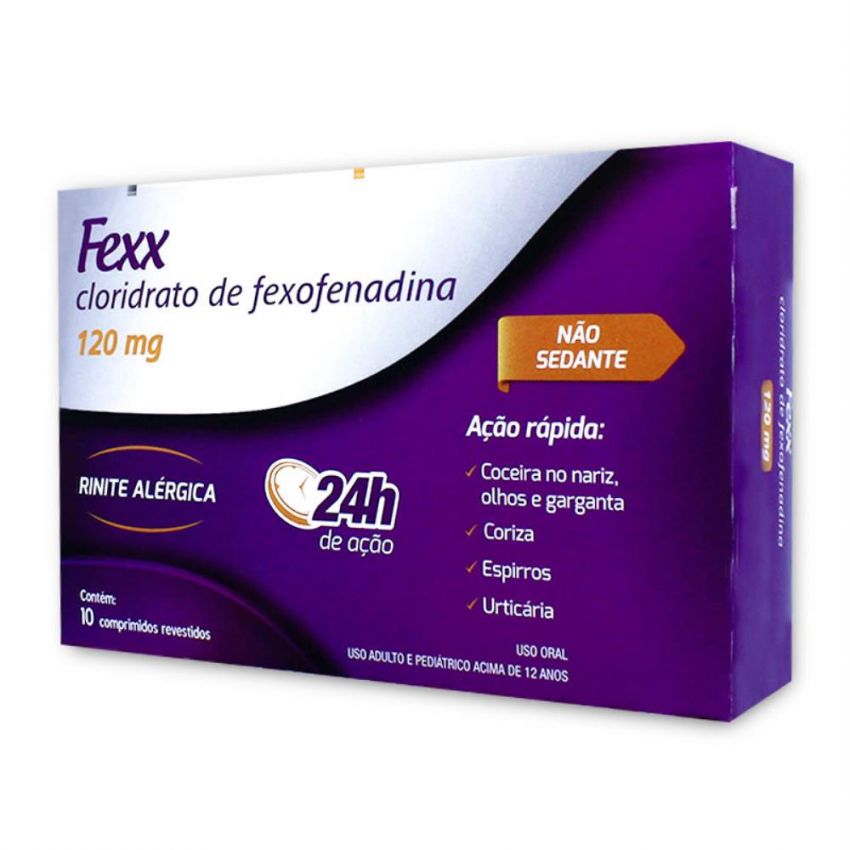 FEXX 120MG COM 10 COMPRIMIDOS 