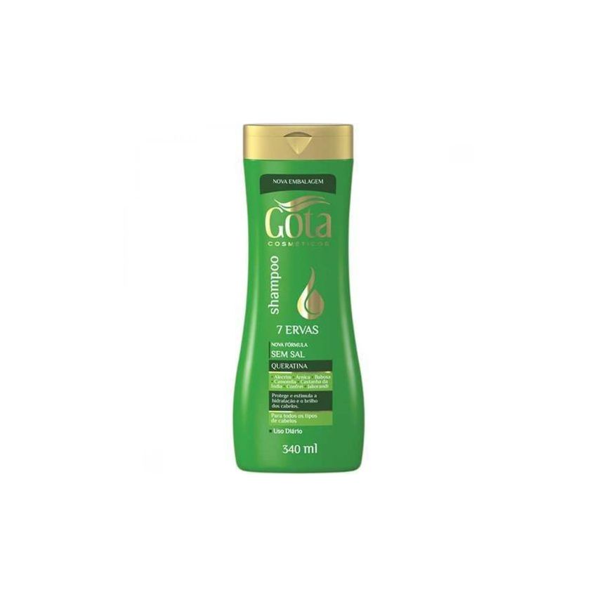 SHAMPOO GOTA DOURADA 7 ERVAS 340ML