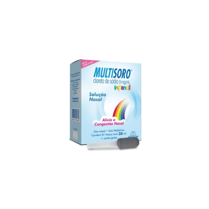 MULTISORO INFANTIL COM 30ML-MULTILAB-