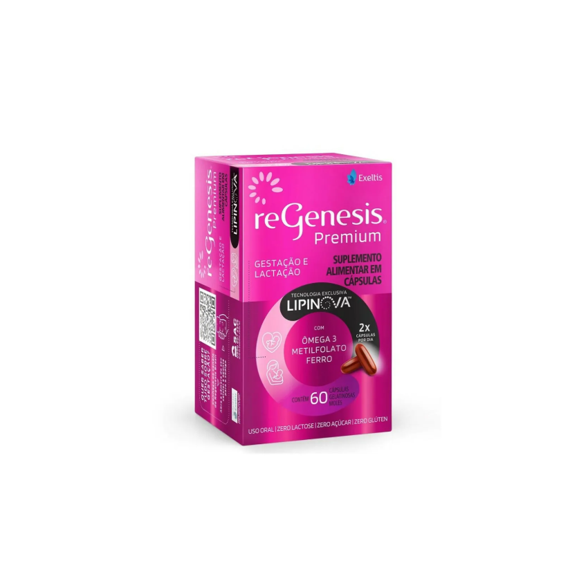 REGENESIS PREMIUM COM 60 CÁPSULAS GELATINOSAS MOLES