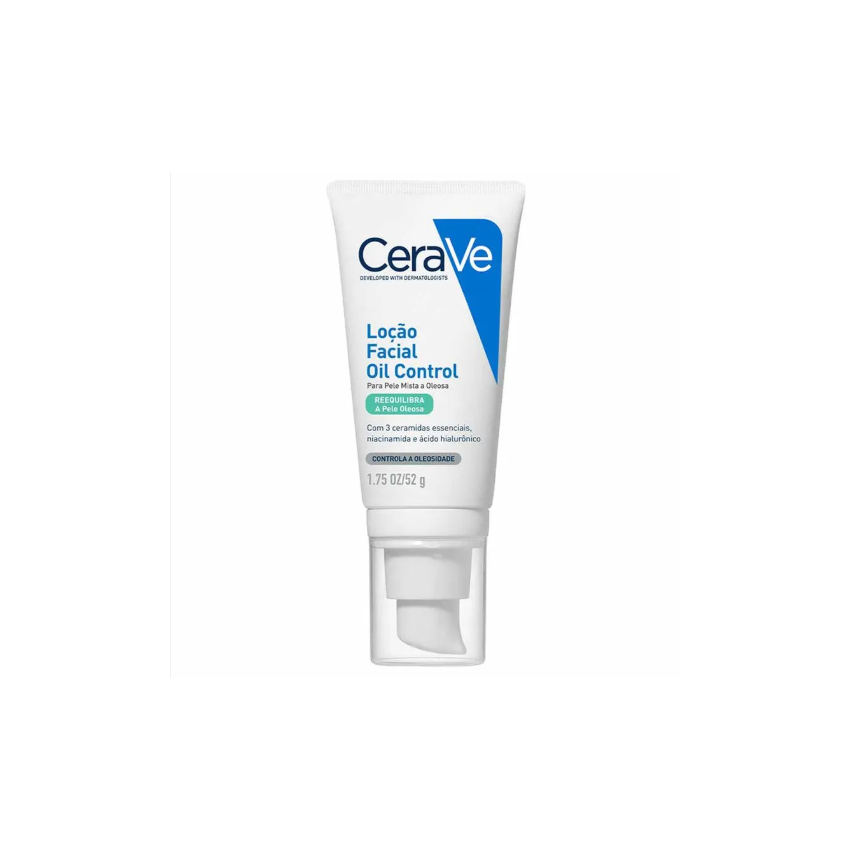 LOÇÃO FACIAL CERAVE COM CONTROLE DE OLEOSIDADE 52G