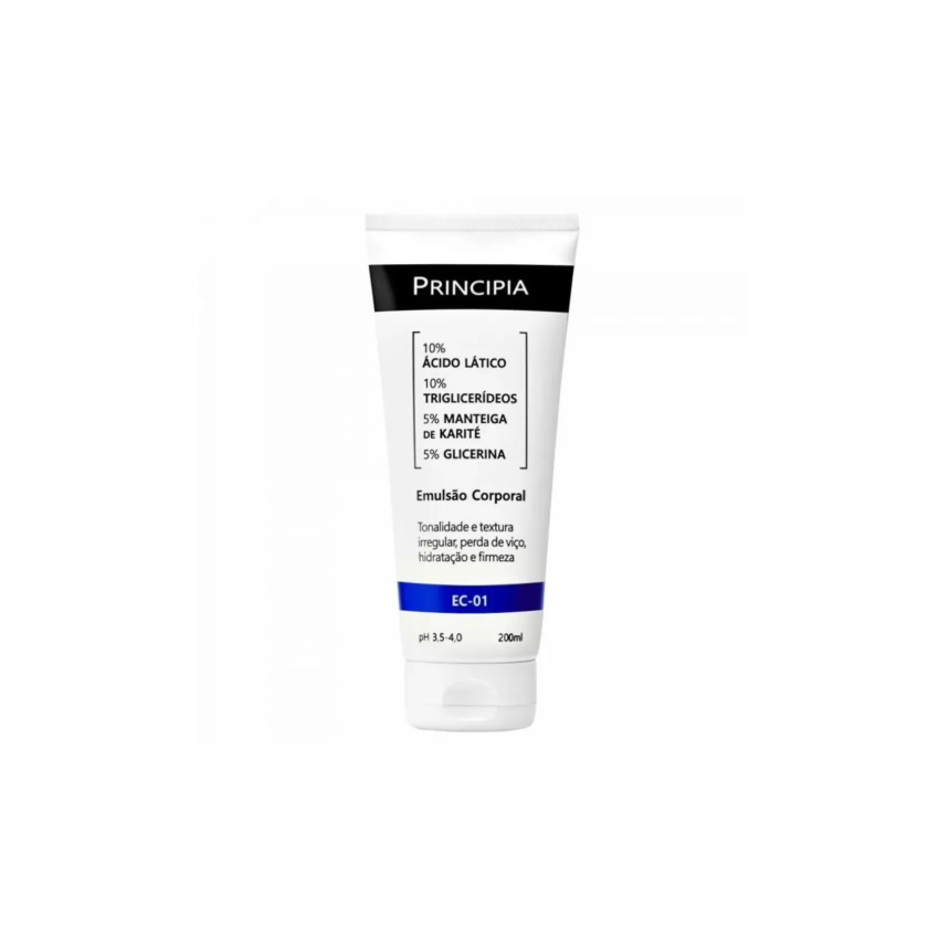 EMULSÃO CORPORAL 10% ACIDO LATICO EC-01 COM 200ML