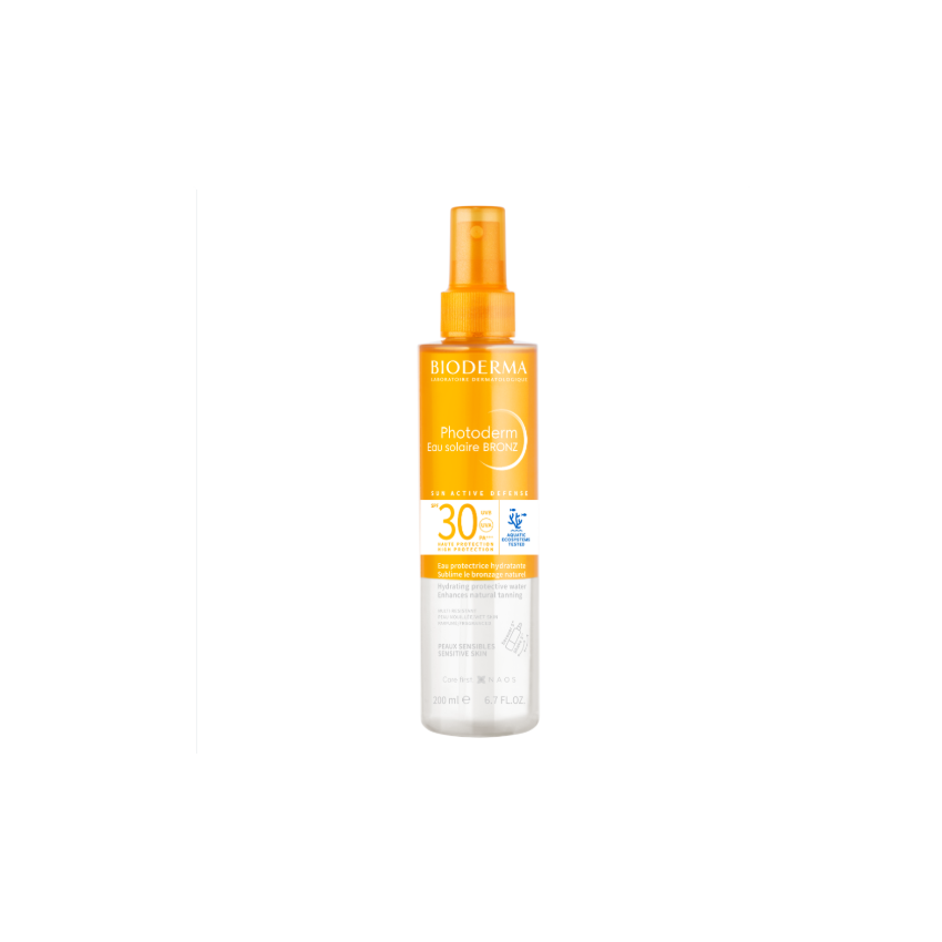 OLEO CORPORAL BIFASICO PHOTO EAU SOLAIRE BRONZ FPS30 200ML - VALIDADE 08/2026