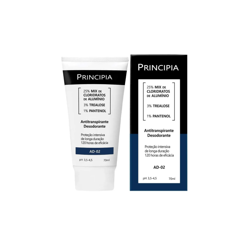 ANTITRANSPIRANTE DESORANTE PRINCIPIA AD-02 COM 70ML