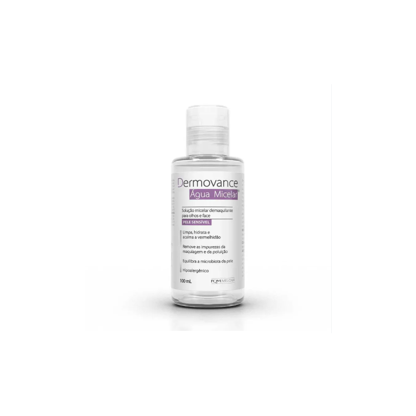 AGUA MICELAR DERMOVANCE PELE SENSIVEL 100ML