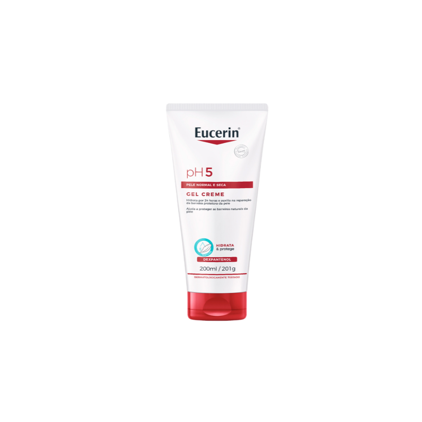 GEL CREME HIDRATANTE EUCERIN PH5 PELE SECA 200ML