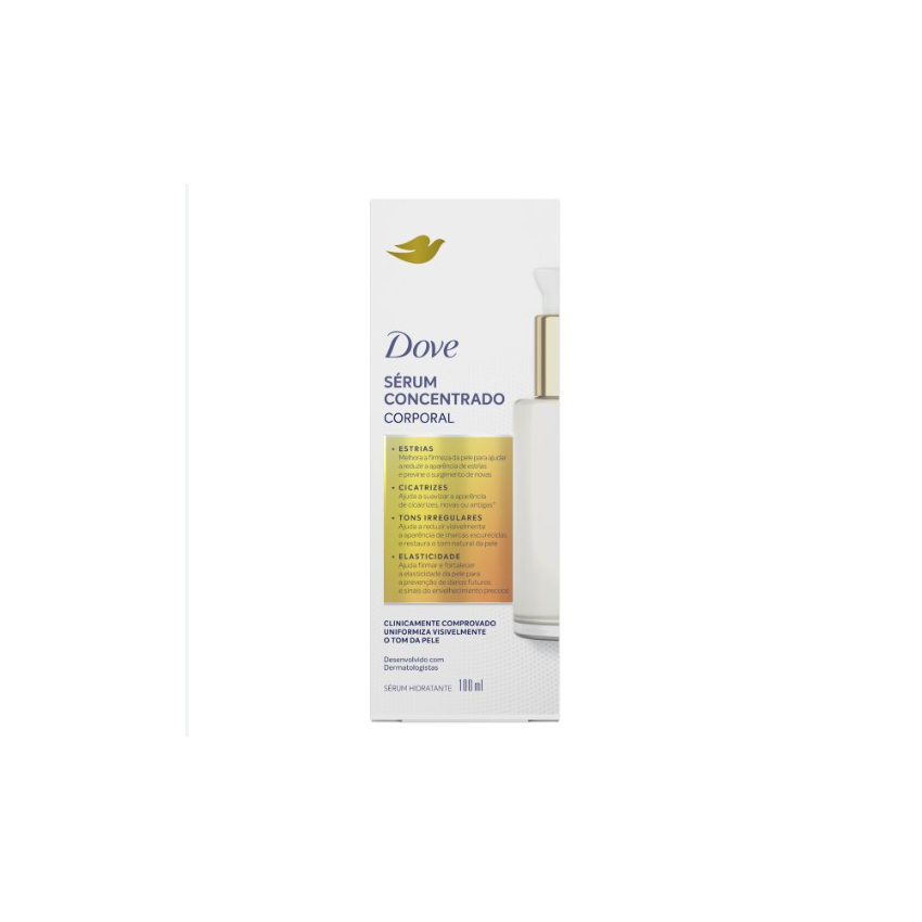 SERUM CORPORAL HIDRATANTE DOVE CORPORAL CONCENTRADO 100ML