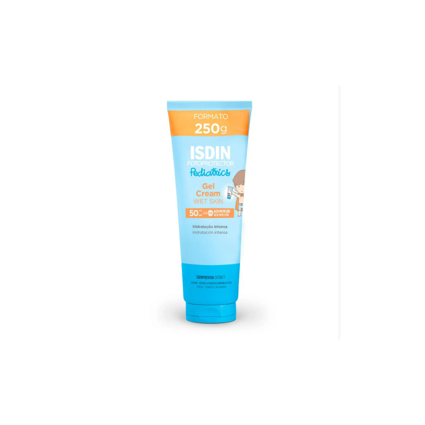 PROTETOR SOLAR ISDIN PEDIATRICS GEL CREANM FPS50 COM 250ML