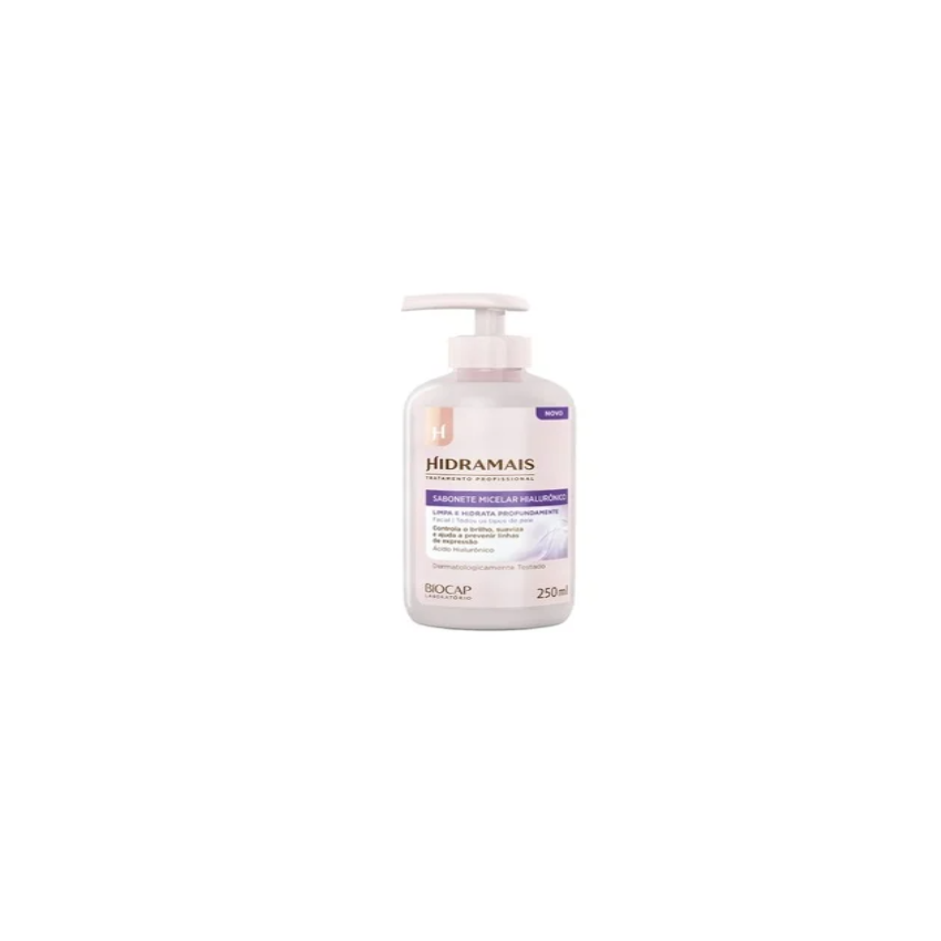 SABONETE LIQUIDO FACIAL MICELAR ACIDO HIALORONICO 250ML
