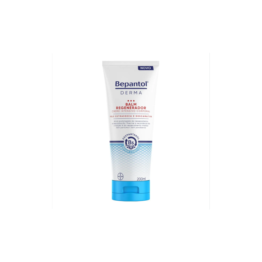 CREME BEPANTOL DERM BALM REGENERADOR PELE EXTRASECA 200ML