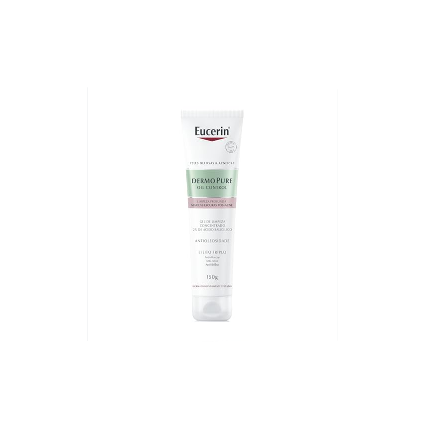 GEL DE LIMPEZA EUCERIN DERMOPURE OIL CONTROL ACNEICAS 150G