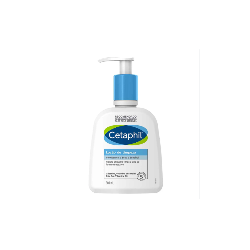LOÇÃO DE LIMPEZA CETAPHIL PELE NORMAL/SECA 300ML
