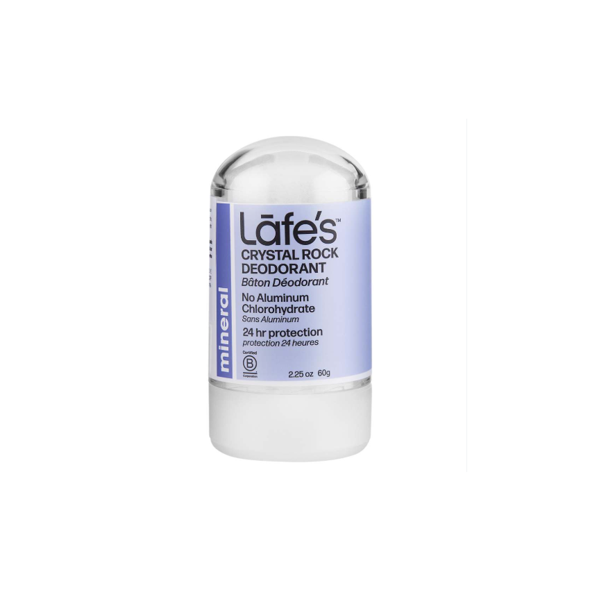 LAFES DESODORANTE CRYSTAL SEM PERFUME COM 63GRAMAS