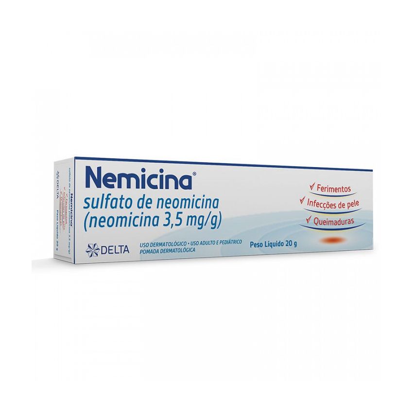 NEMICINA POMADA COM 20 GRAMAS-DELTA