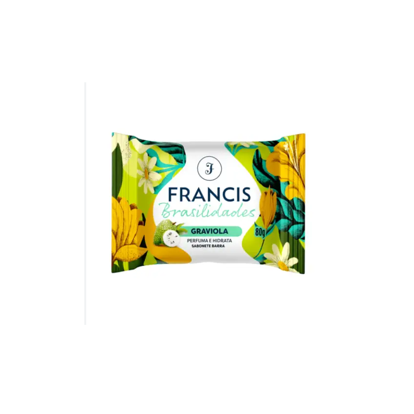 SABONETE FRANCIS 80G BRASILIDADES VERDE