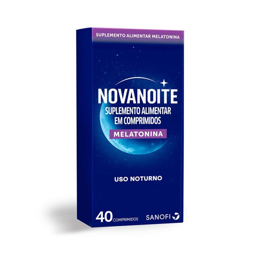 NOVANOITE MELATONINA 0,2MG COM 20 COMPRIMIDOS