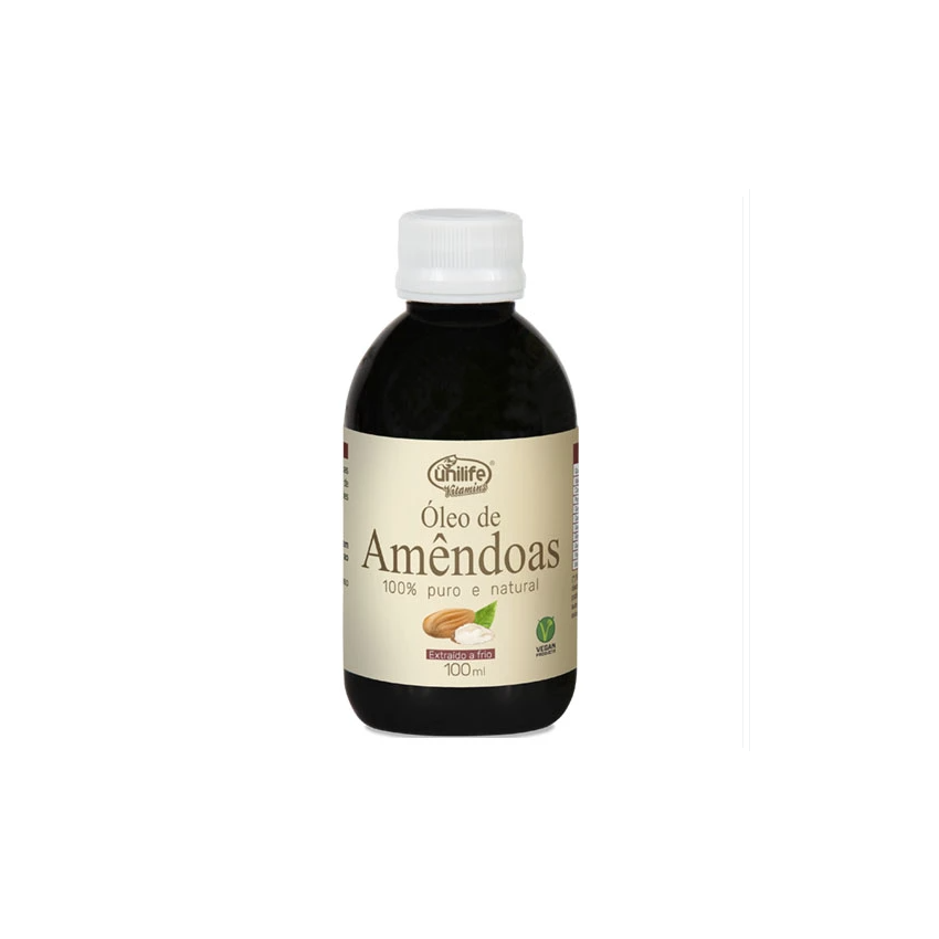 OLEO DE AMENDOAS COM 100ML UNILIFE
