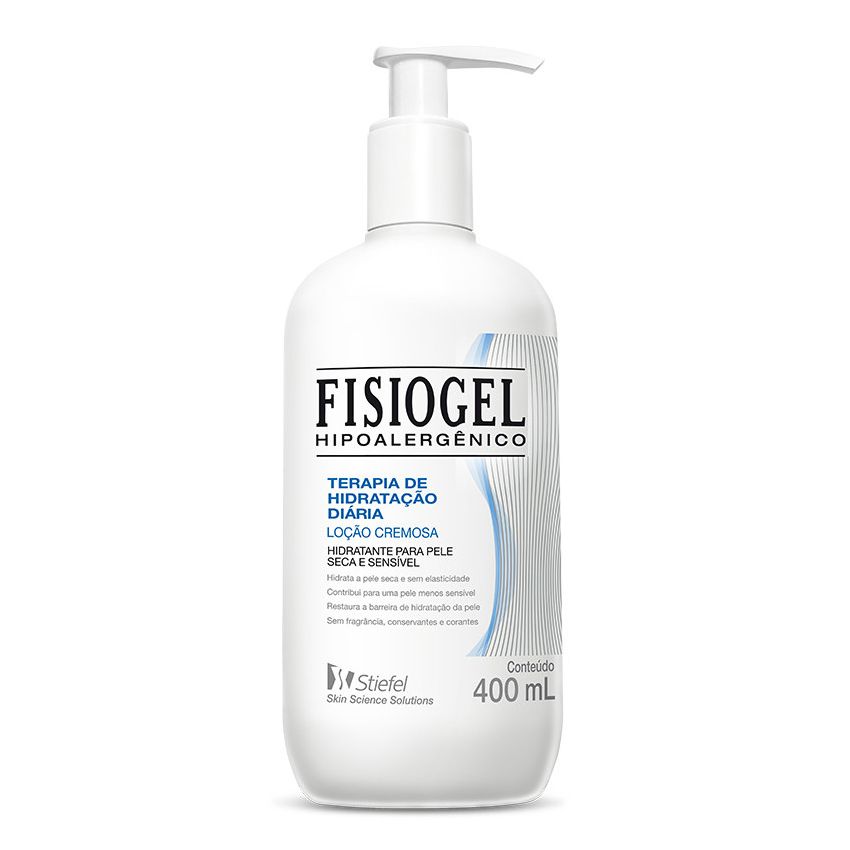 FISIOGEL TERAPIA DE HIDRATAÇÃO DIÁRIA LOÇÃO CREMOSA 400ML
