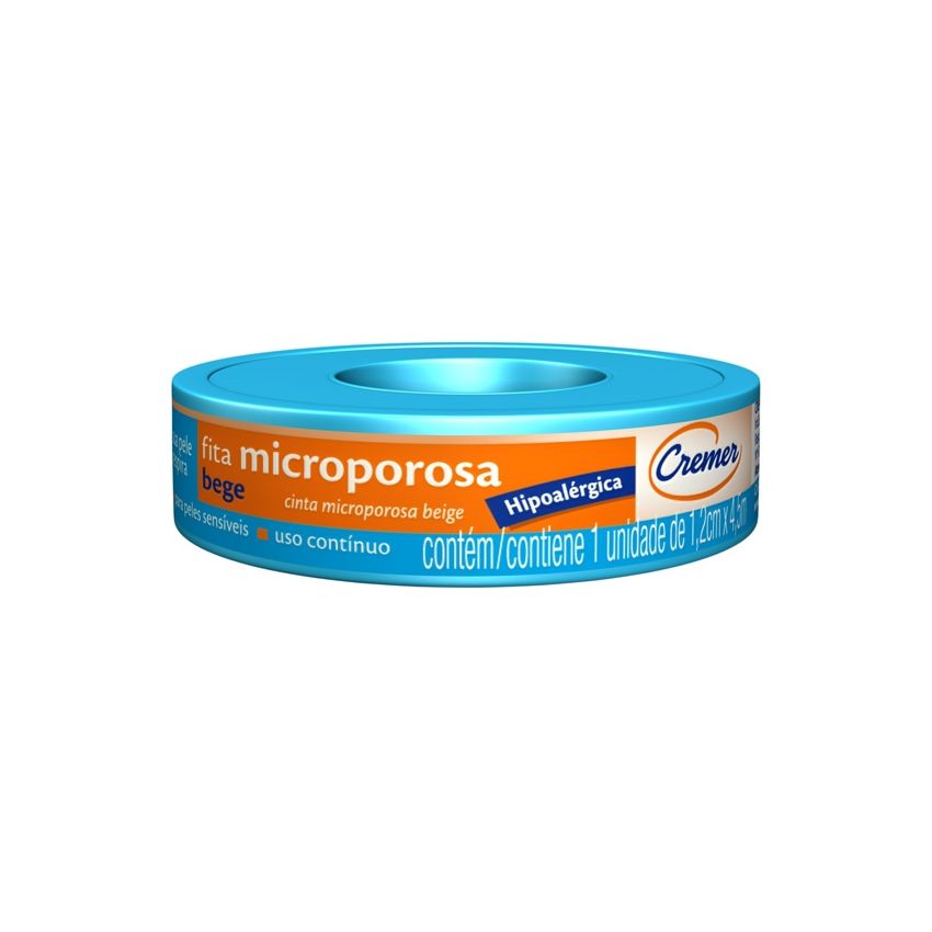 FITA MICROPOR BEGE 1,2X4,5