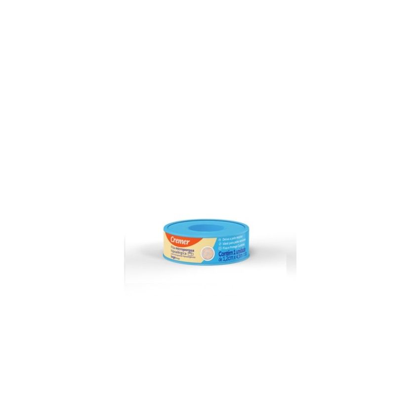FITA CREMER MICROPOROSA 01,2CMX4,5M BEGE