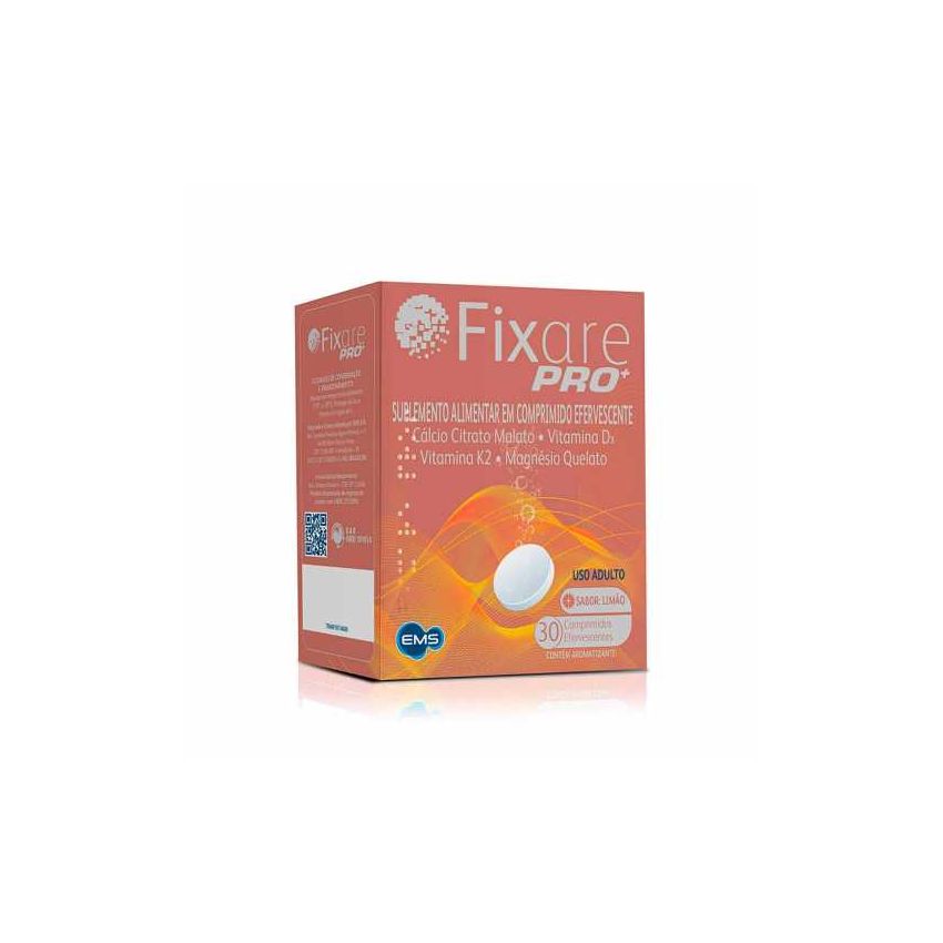 FIXARE PRO LIMÃO COM 30 COMPRIMIDOS EFERVECENTES