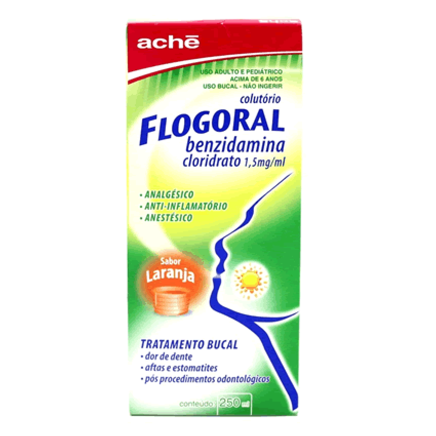FLOGORAL LARANJA COLUTÓRIO 250ML
