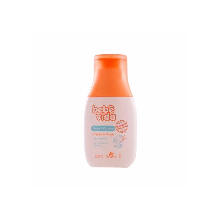 AGUA DE COLONIA INFANTIL BEBE VIDA COM 200ML