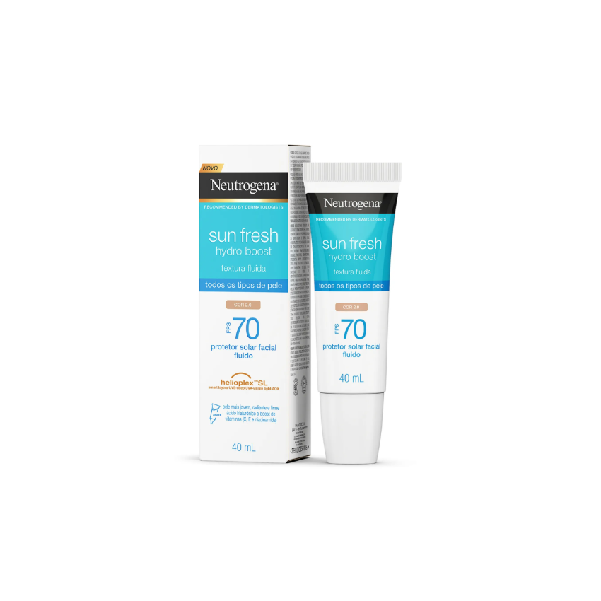 PROTETOR FACIAL NEUTROGENA SUN FRESH HYDRO BOOST 2.0 40G
