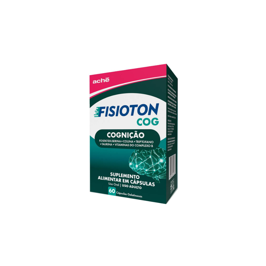 FISIOTON COG COM 60 CAPSULAS cognicao cx 60 cap