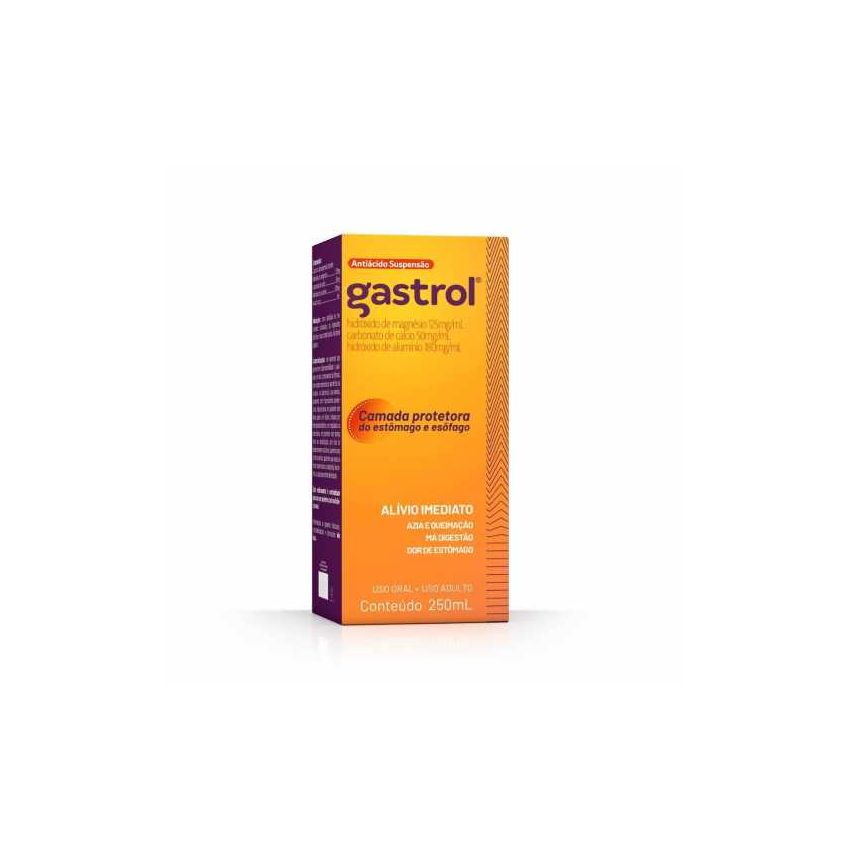 GASTROL ANTIÁCIDO SUSPENSÃO COM 250ML