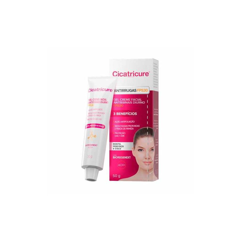 CICATRICURE ANTI-IDADE DIURNO FPS-30 50G