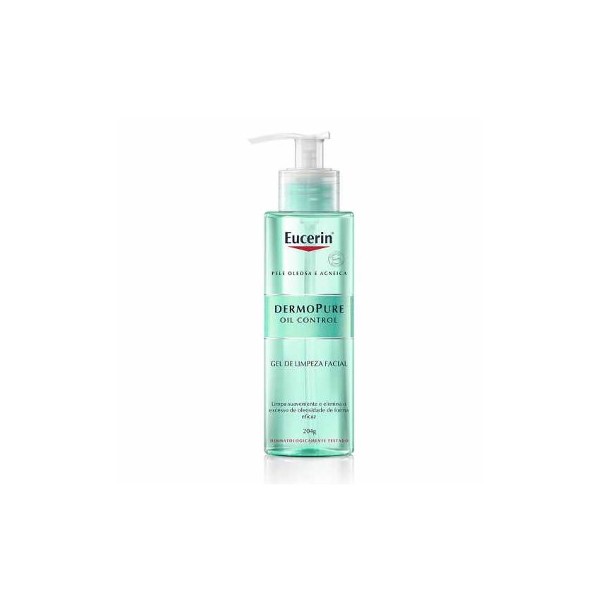 EUCERIN DERMO PURE OIL CONTROL GEL DE LIMPEZA 204G