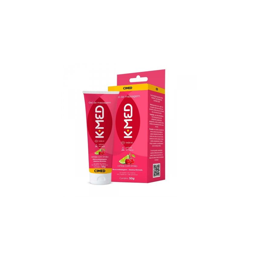 K-MED ROCKETTS CEREJA -LIMÃO COM 50 GRAMAS