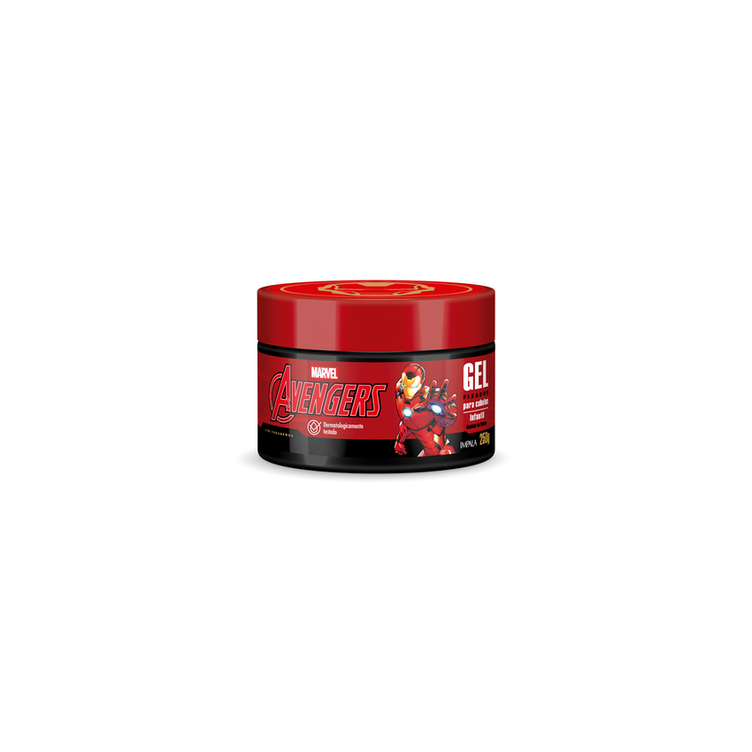 GEL FIX INFANTIL AVENGERS HOMEM DE FERRO 250G