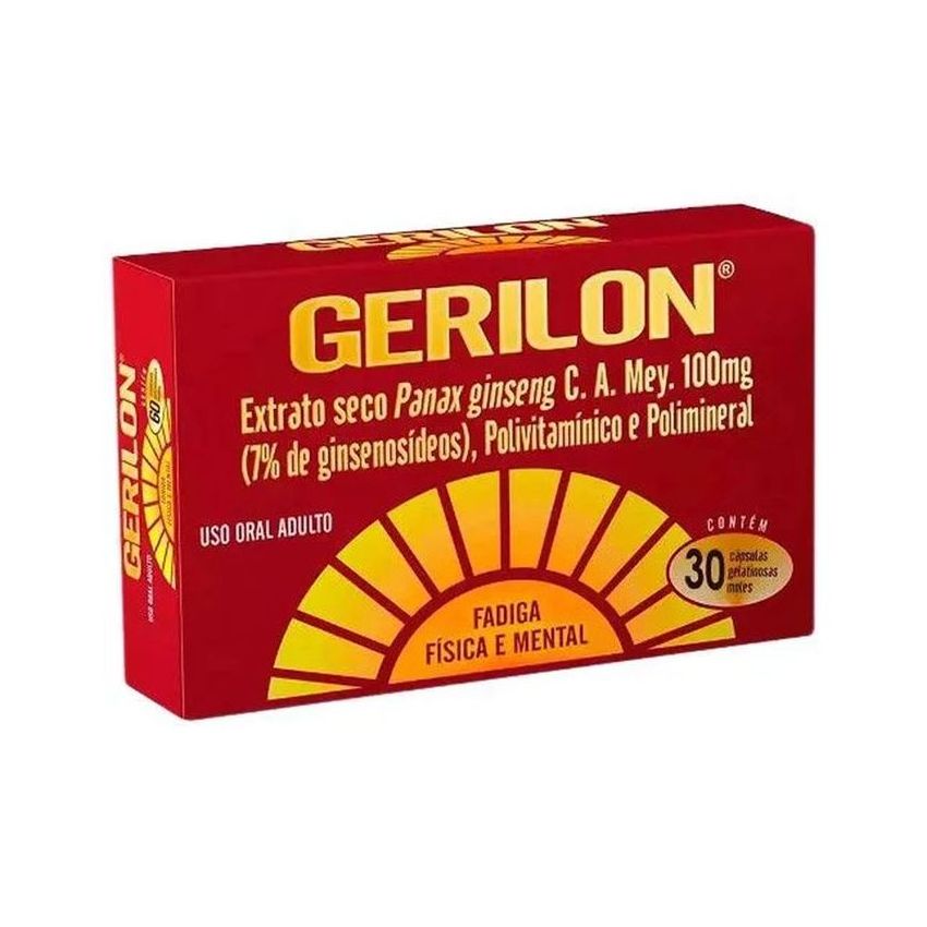 GERILON COM 30 CÁPSULAS MOLES
