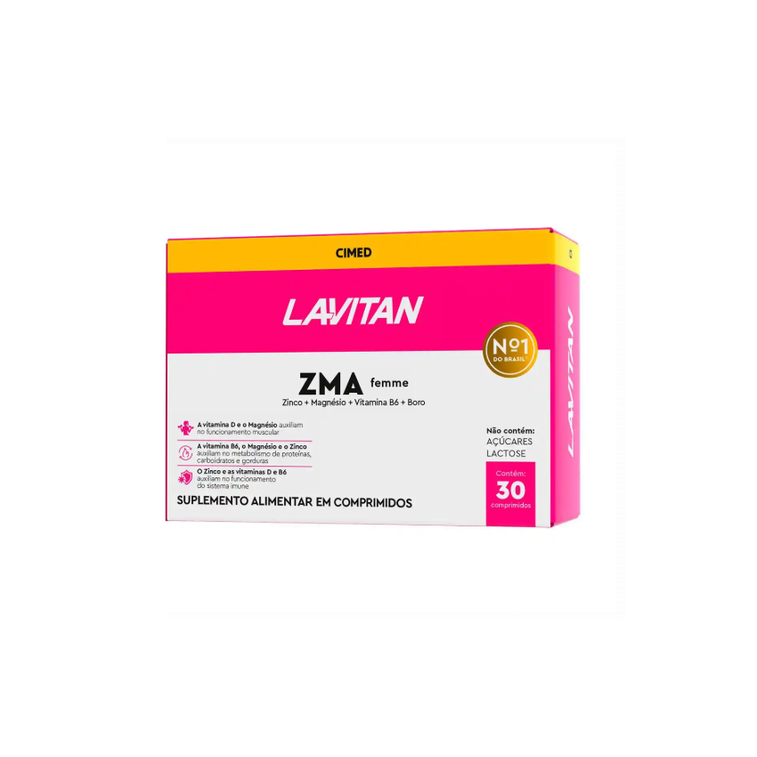 LAVITAN ZMA FEMME COM 30 COMPRIMIDOS