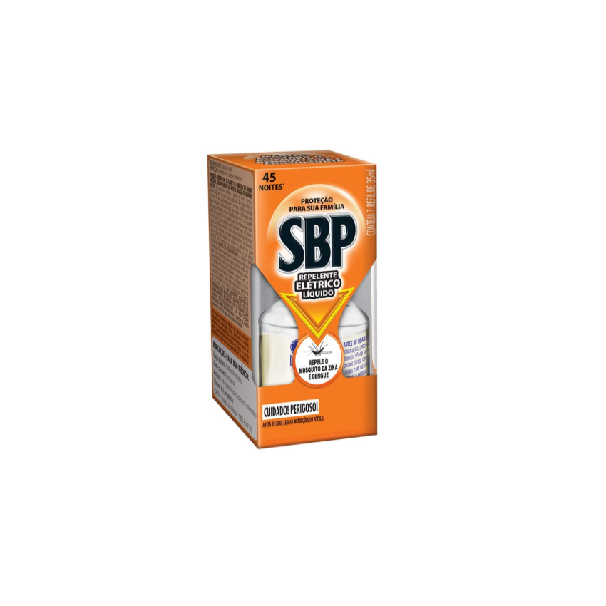 SBP REPELENTE ELETRICO LIQUIDO 45 NOITES