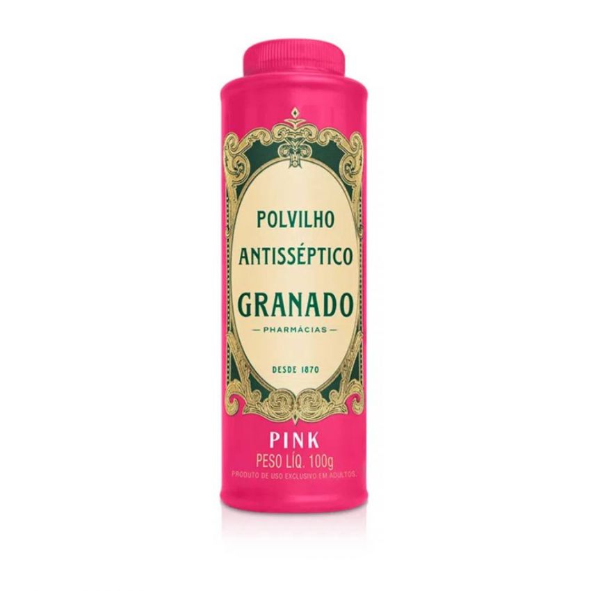 POLVILHO ANTI SEPTICO PINK GRANADO COM 100G