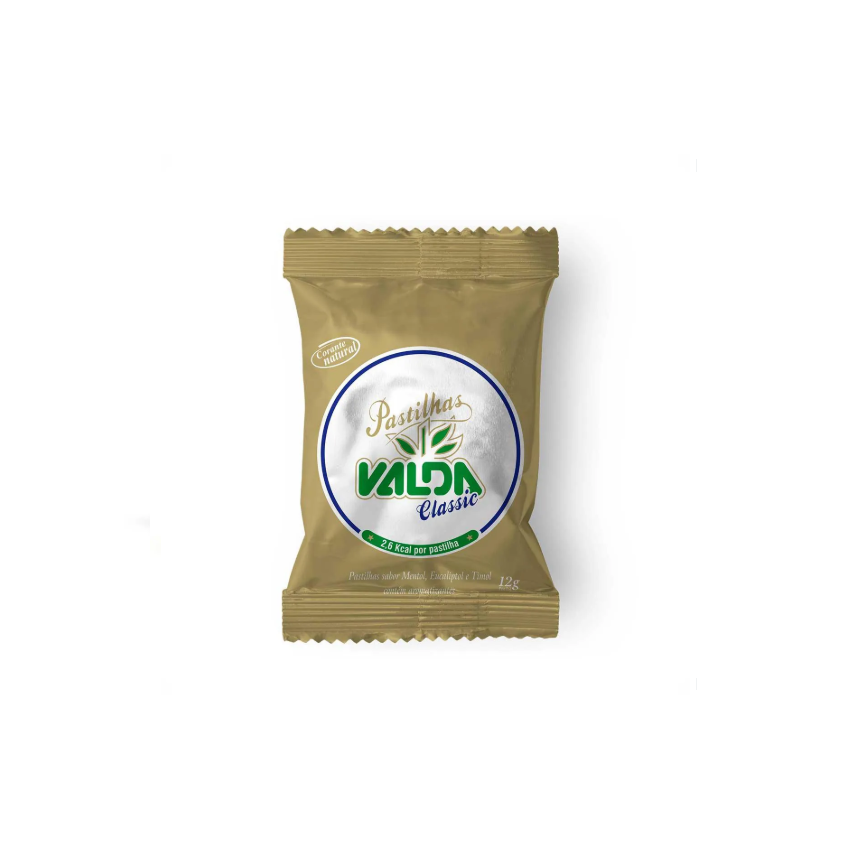 VALDA PASTILHA CLASSIC 12GR