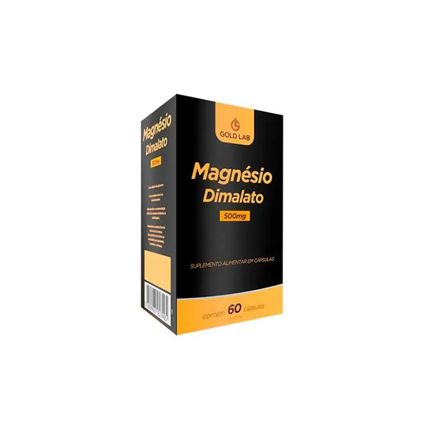 MAGNESIO DIMALATO 500MG COM 60 CAPSULAS 