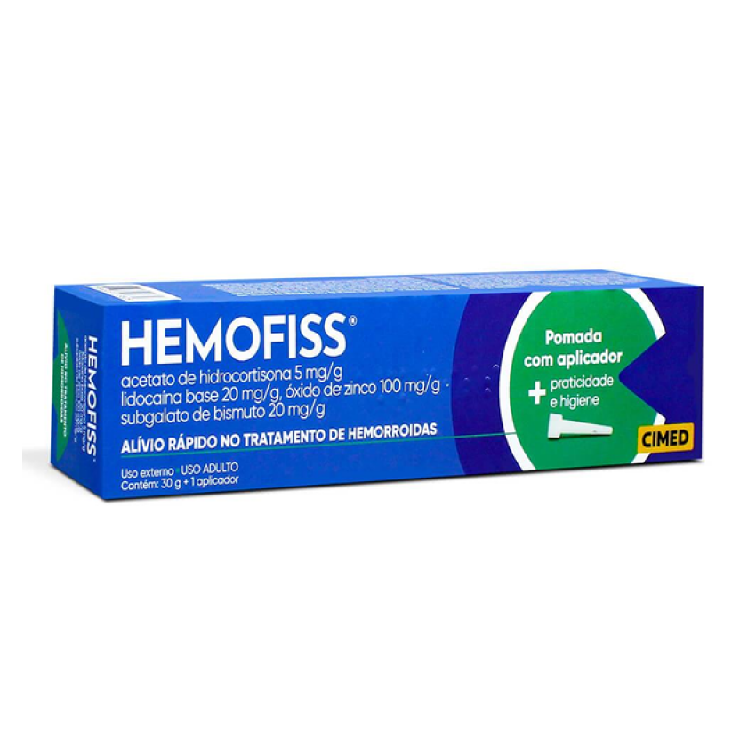 HEMOFISS POMADA 30 GRAMAS 1 APLICADOR