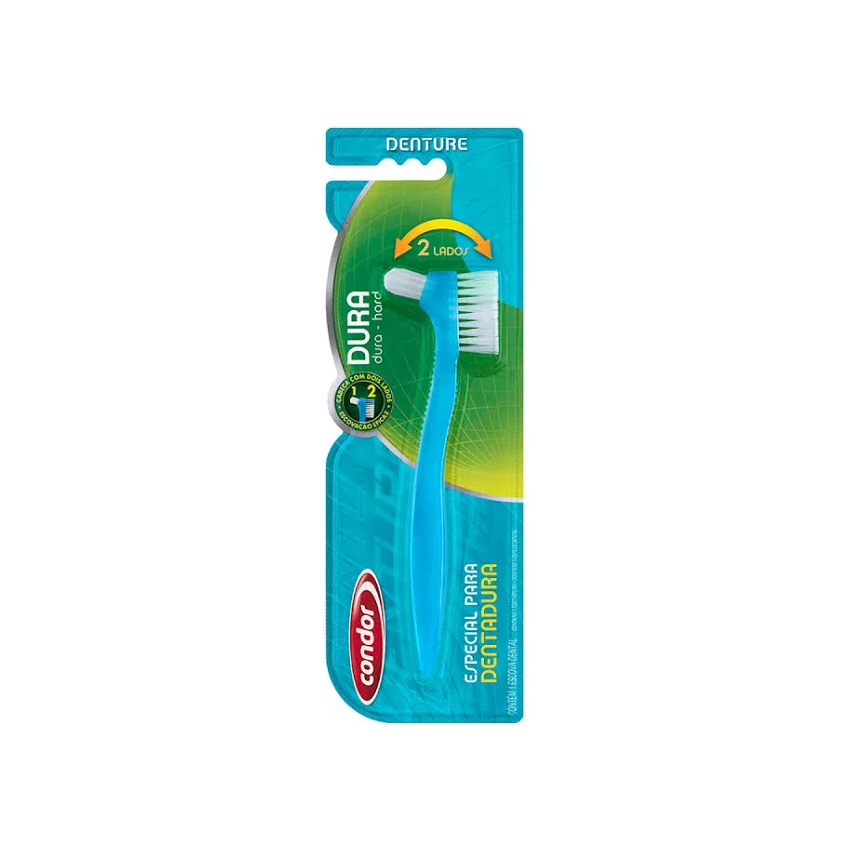 ESCOVA PARA DENTADURA CONDOR DENTURE DURA UNIDADE