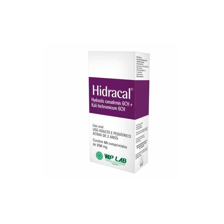 HIDRACAL 250MG COM 60 COMPRIMIDOS