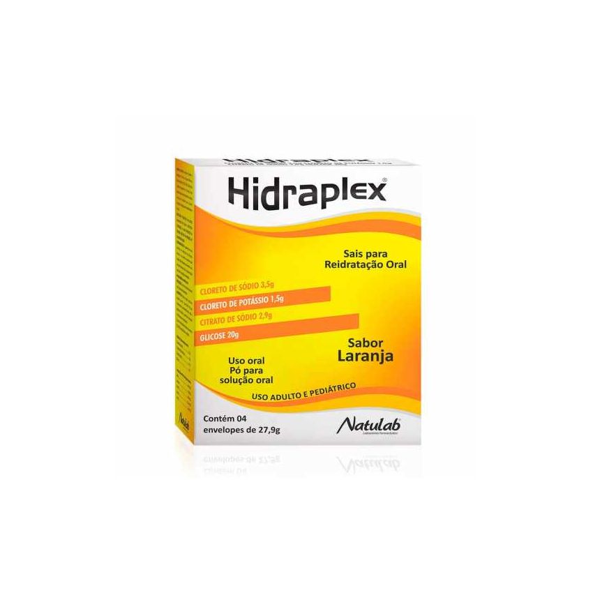 HIDRAPLEX SABOR LARANJA 04 ENVELOPES