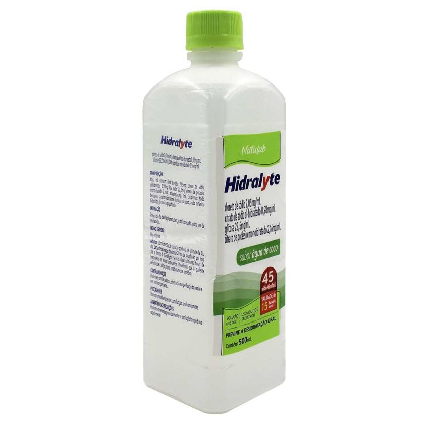 HIDRALYTE 45 SABOR ÁGUA DE COCO 500 ML