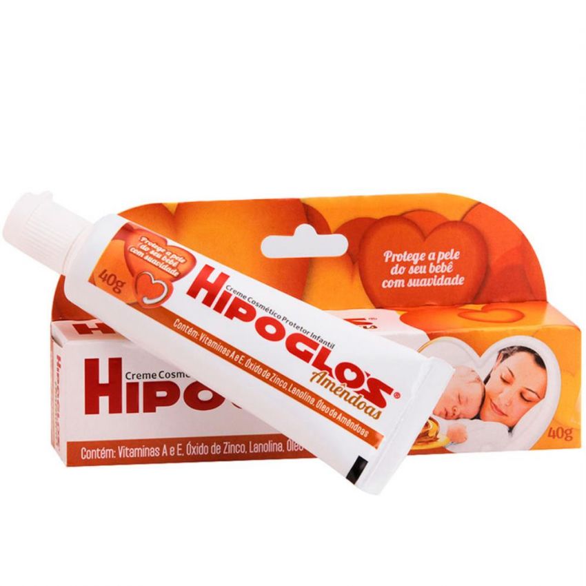 HIPOGLÓS AMÊNDOAS POMADA 40G
