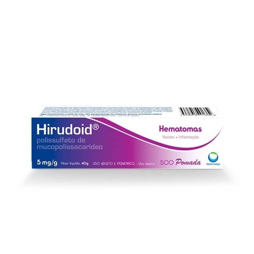 HIRUDOID 500MG POMADA COM 40 GRAMAS