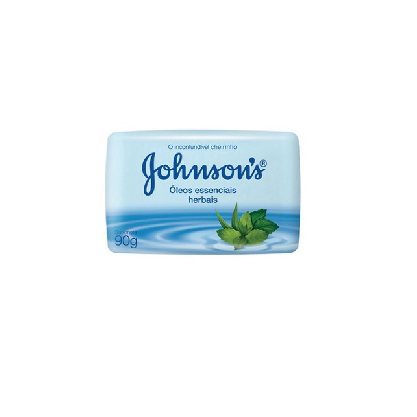 SABONETE EM BARRA JOHNSON´S ÓLEOS ESSENCIAIS HERBAIS 90G
