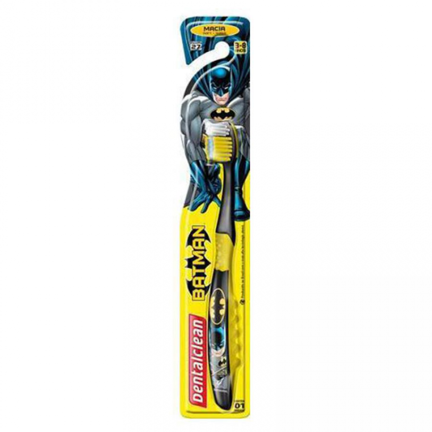 ESCOVA DENTAL INFANTIL DENTALCLEAN BATMAN MACIA UNIDADE