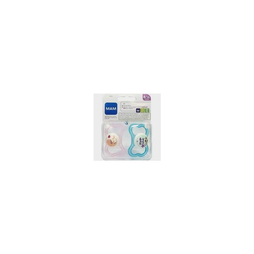 CHUPETA MAM AIR 6+ MESES 2 UND 